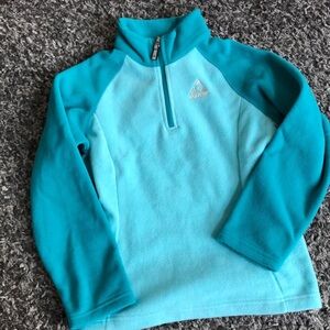 GERRY girls real long sleeve fleece. Like new!